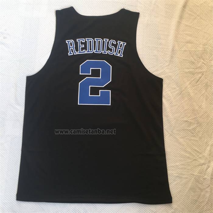 Camiseta NCAA Duke Blue Devils Cam Reddish Negro